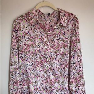 Ann Taylor 10P long sleeve blouse